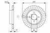 BOSCH 0 986 479 U93 Brake Disc